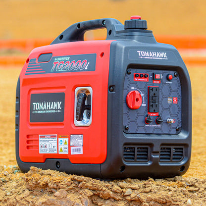 Tomahawk TVL440 Electric Paver-Slab Vacuum & TG2000i Generator Bundle