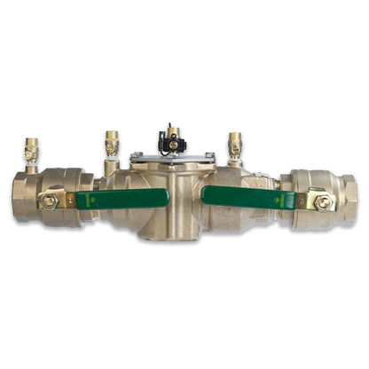 T063235  Watts LF007M1 Double Check Assembly w/ Ball Valves 2 in. Lead Free Bronze w/ Freeze Sensing Capability (Sensing Upgrade Kit Sold Separately) | T063235