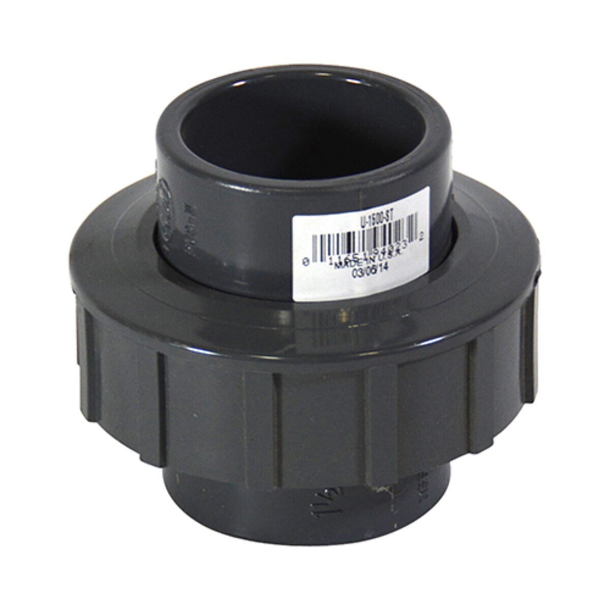 U-1500-ST  -NDS Flo-Control Sch 80 PVC Union 1-1/2 in. Socket x FIPT