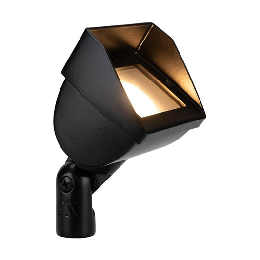 FX Luminaire CW51ZD5SWFFB Cora CW-51 Wall Wash, Luxor ZD 5.4VA, 3000K, 60° Black