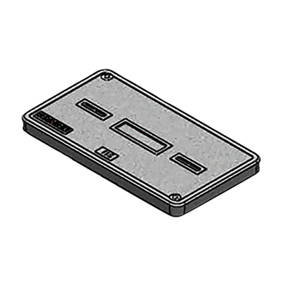 BLACK T-TOP LID W/SNAPLOCK