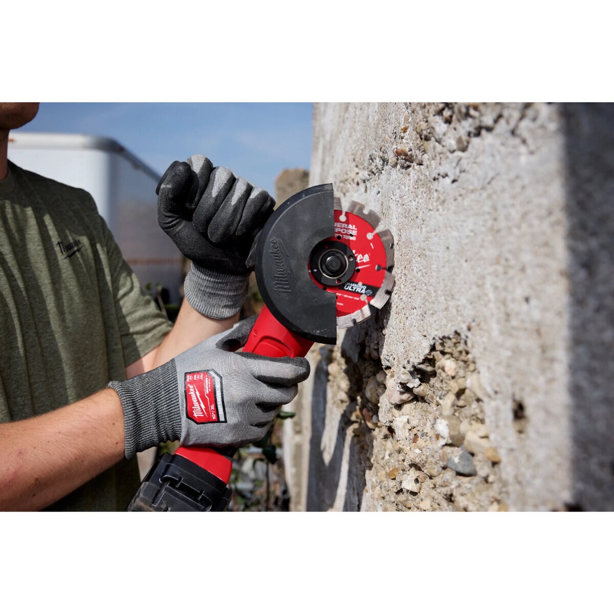 Milwaukee 4-1/2 in. DIAMOND ULTRA Segmented Turbo, General Purpose Diamond Blade