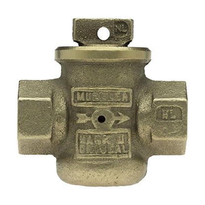 Mueller  H-10284-NL Stop And Waste Valve 1 in. No Lead