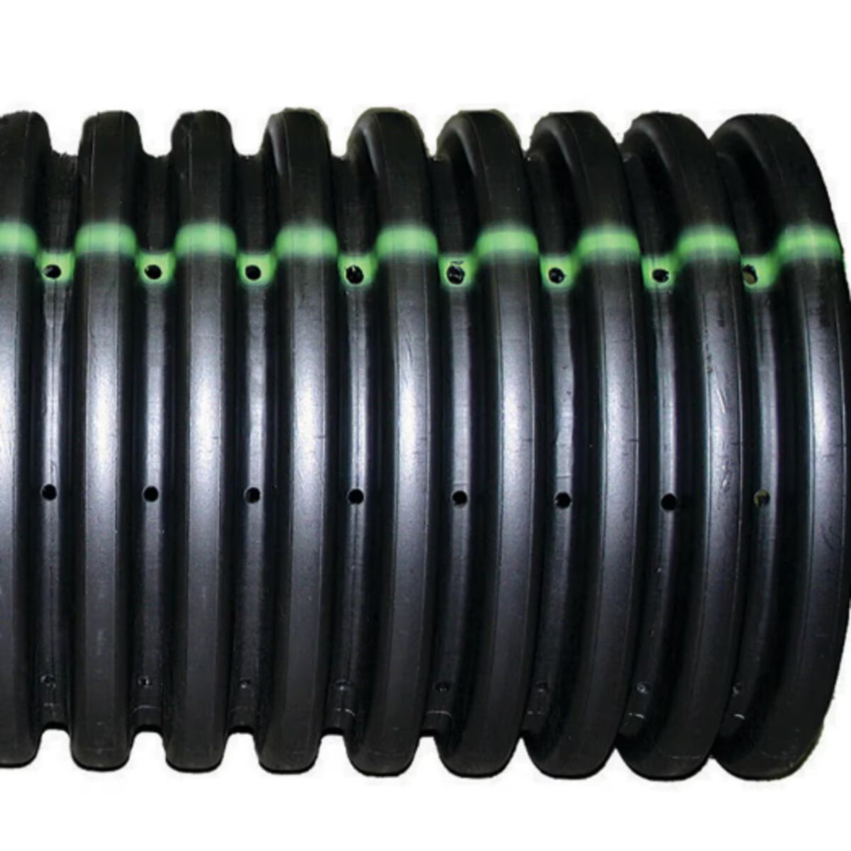 ADS 8 in. x 20 ft. N-12 Dual Wall Pipe Perforated