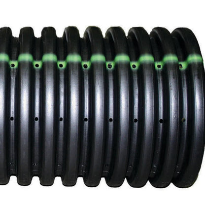 ADS 8 in. x 20 ft. N-12 Dual Wall Pipe Perforated