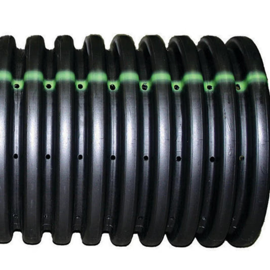 ADS 8 in. x 20 ft. N-12 Dual Wall Pipe Perforated