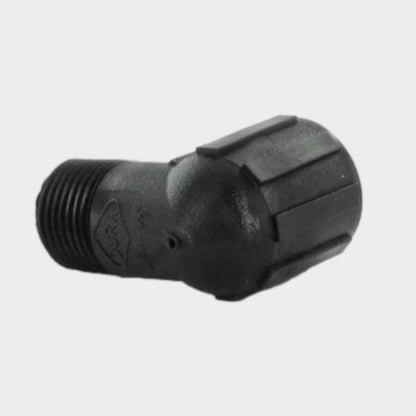 3/4 in. x 1/2 in. MARLEX ELBOW MPT X FPT DURA  412-101M