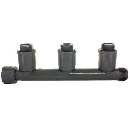 1301-310 -Lasco Tee UltraZone Series Gray PVC 1 in. x 1 in. x 1 in. Nut x MTHD x MVCONN