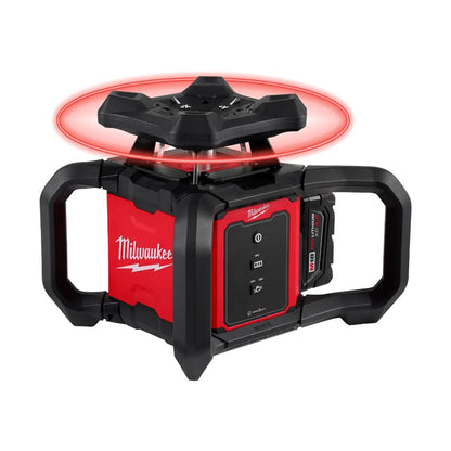 Milwaukee M18 Red Exterior Rotary Laser Kit