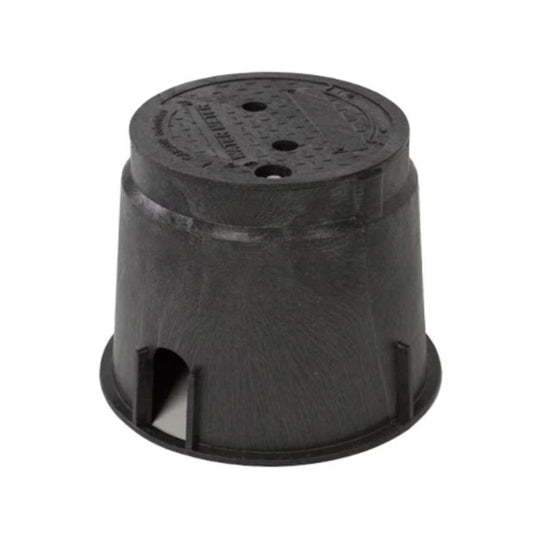 Black Valve Box w/ Lid "CONTROL VALVE" Lettering