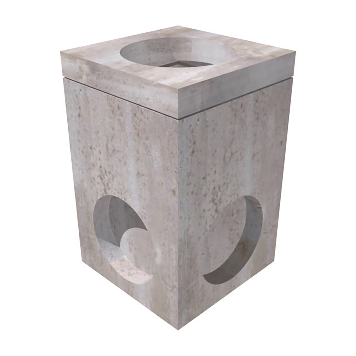 Oldcastle Valve Junction Box Concrete 18 in. 18 in. Square w/ Frame