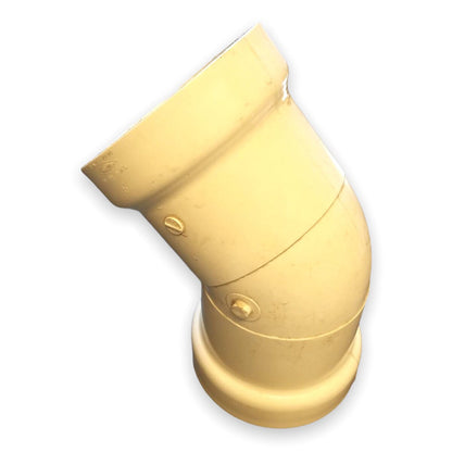 122-040 -Harco 45 Bend Elbow PVC 4 in. GxG
