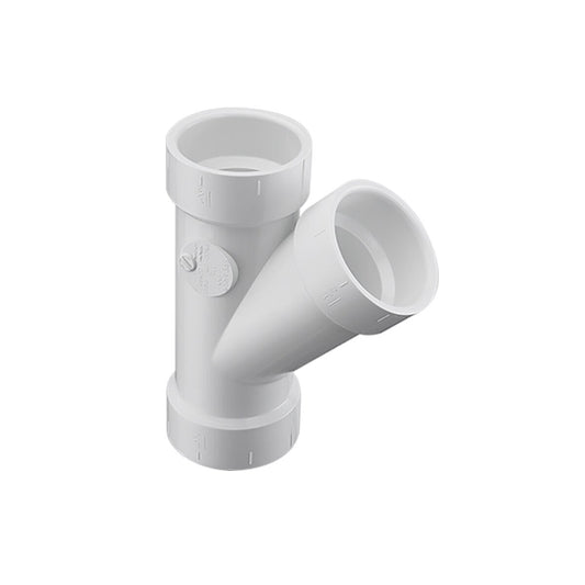 P600-060  6 PVC Dwv Wye Hub X Hub X Hub  | Spears