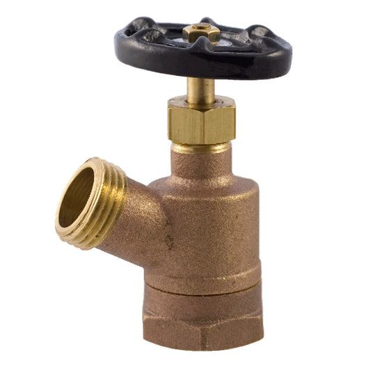 1 in. Inverted Garden Valve W/ Wheel Handle