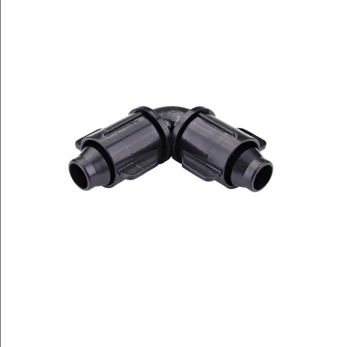 CEL18  -NDS Agrifim SmartLoc 90 Degree Elbow Multi Diameter Black