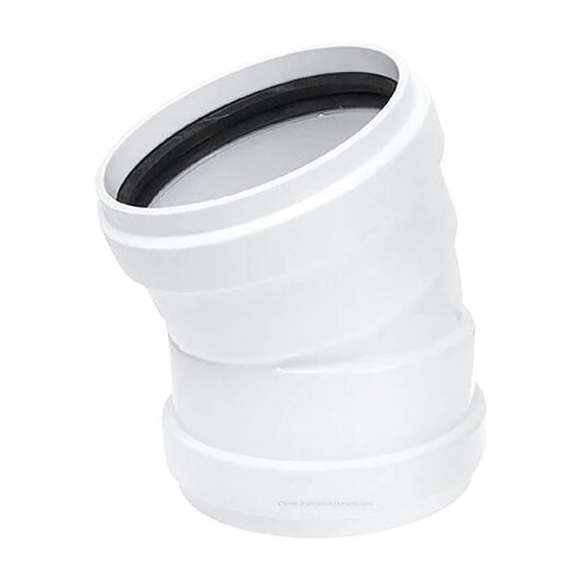 124-030 -Harco Elbow 22.5 Degree Bend PVC 3 in. G x G