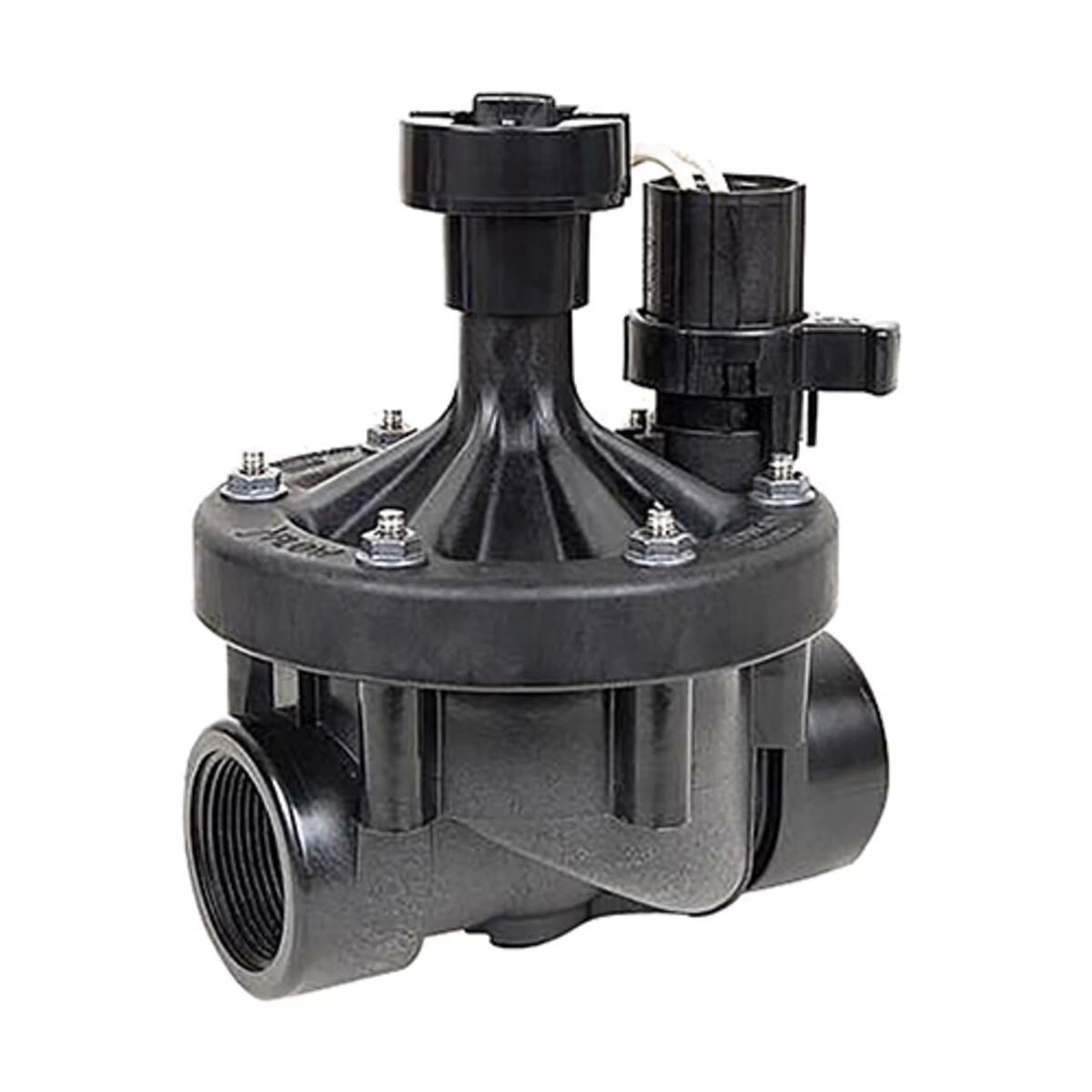 Rain Bird PESB Industrial Scrubber Valve Plastic 2 in. FIPT w/ IVM Solenoid & Flow Control