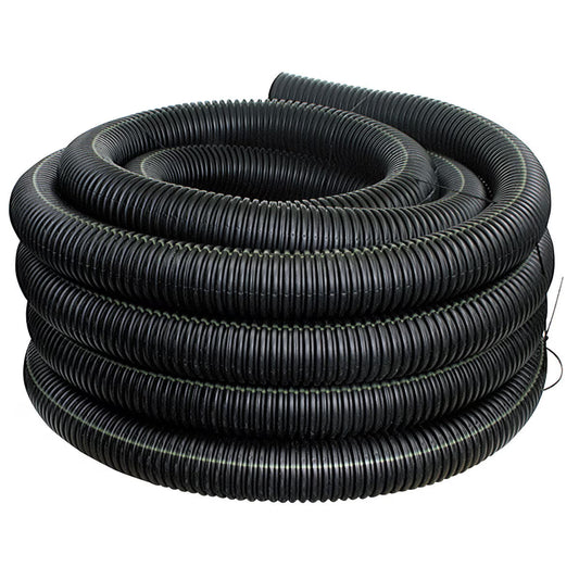 ADS 6 in. x 100 ft. Single Wall Pipe Solid