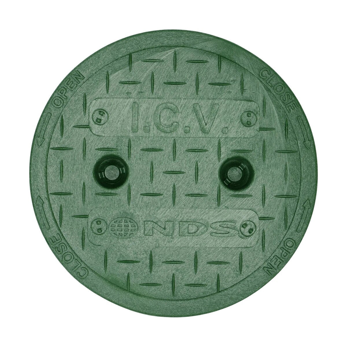 6 in. ROUND GRN BOX/GRN CVR ICV