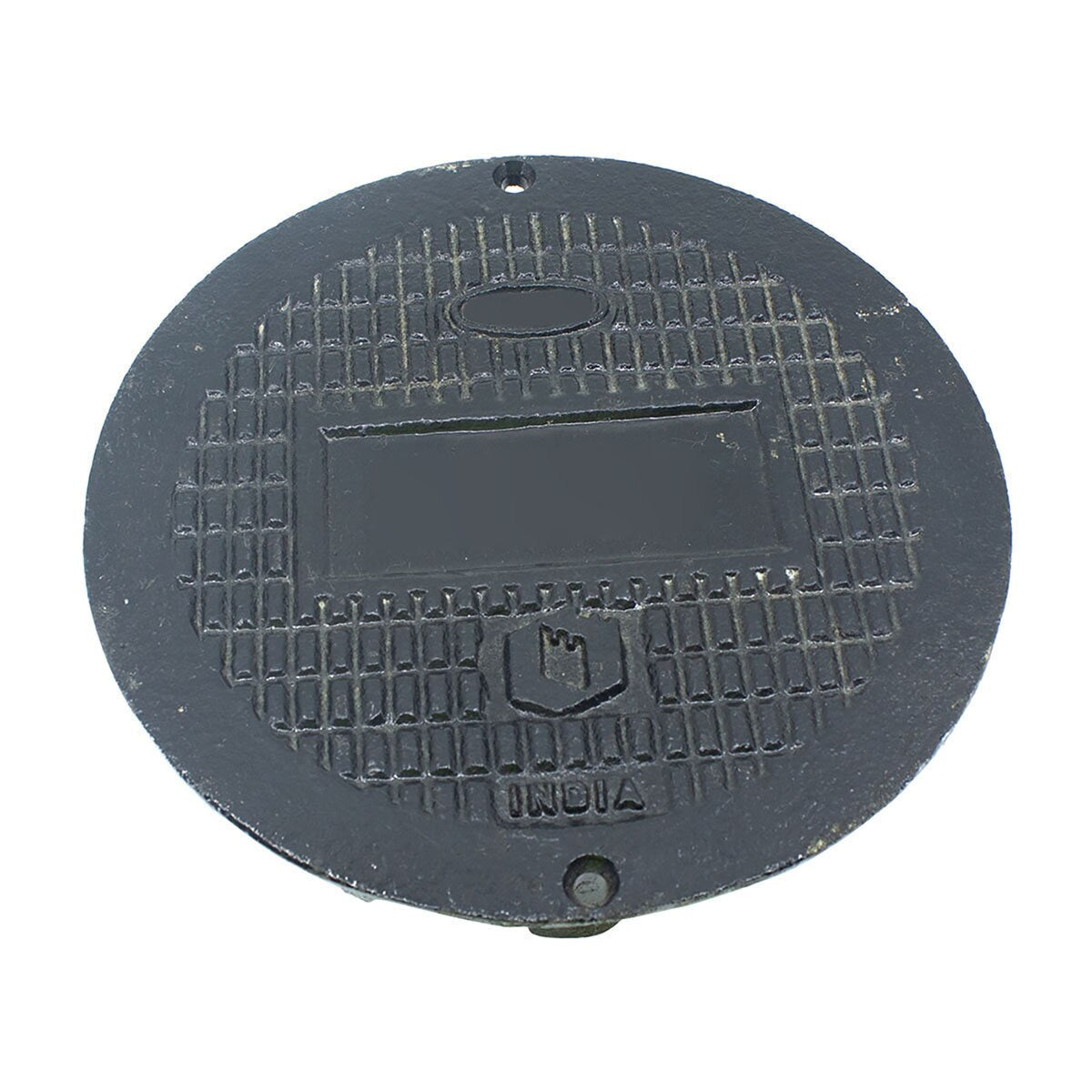 Oldcastle Christy Valve Box Concrete Box/Cast Iron Bolt 10 in.