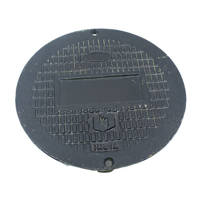 Oldcastle Christy Valve Box Concrete Box/Cast Iron Bolt 10 in.