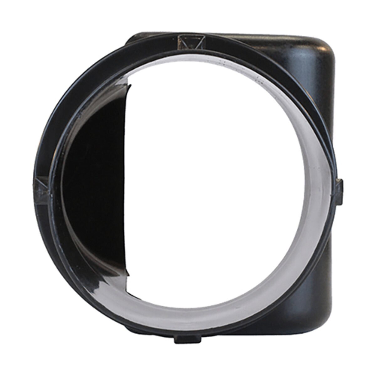 ADS HDPE Downspout Adapter Black 3 in. x 3.25 in. x 2.5 in.