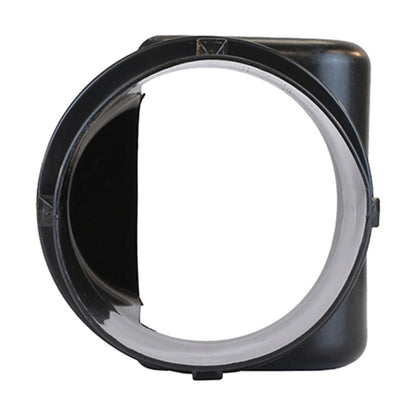 ADS HDPE Downspout Adapter Black 3 in. x 3.25 in. x 2.5 in.