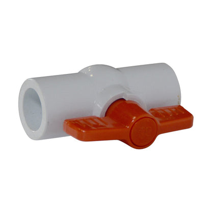 PSBV007  PVC Slip Ball Valve 3/4 in.