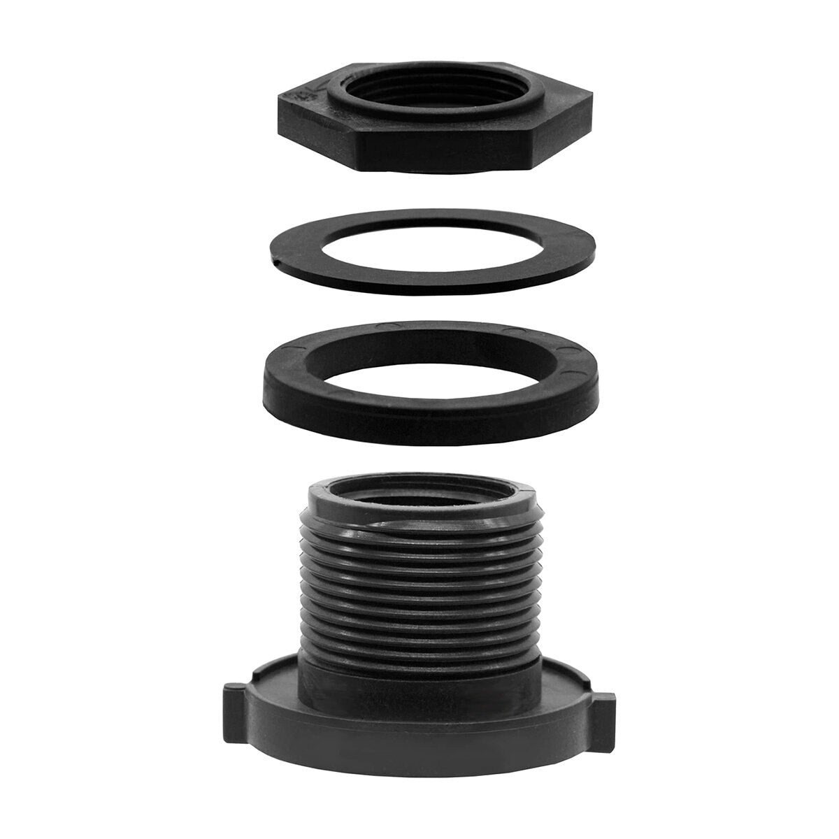 1 Heavy Duty Bulkhead Fitting Easy Pro   BF100N