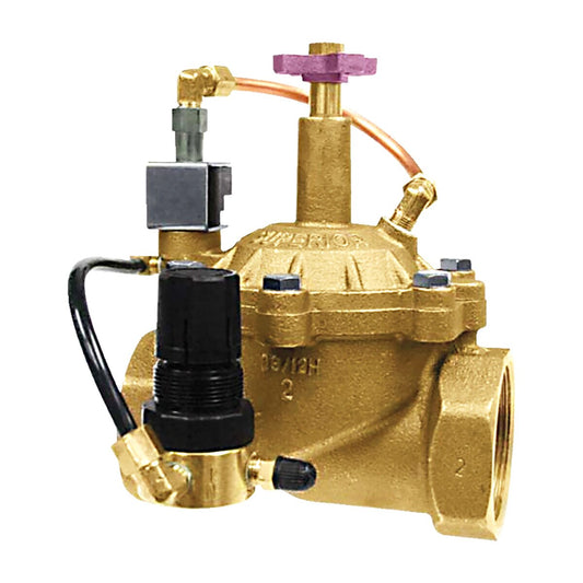 Superior Globe Valve 1-1/2 in. w/ Pressure Regulator Normally Open