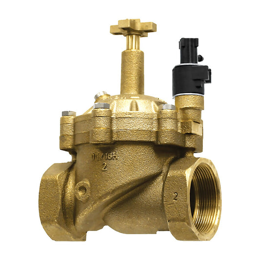 Buckner-Superior Normally Closed Master Valve 3200NXT Brass 2 in. FIPT x FIPT