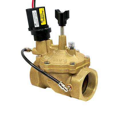 Rain Bird Globe Valve Brass 1-1/2 in. w/ Flow Control