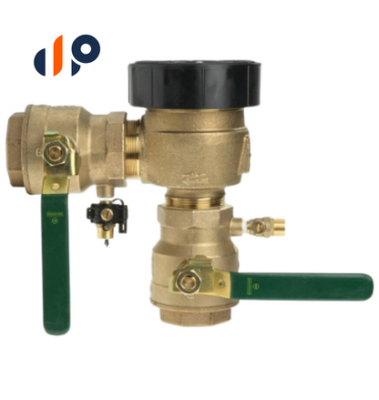 T792015  Watts LF800M4 Anti-Siphon Pressure Vacuum Breaker w/ Ball Valves 2 in. Lead Free Bronze w/ Freeze Sensing Capability (Sensing Upgrade Kit Sold Separately) | T792015