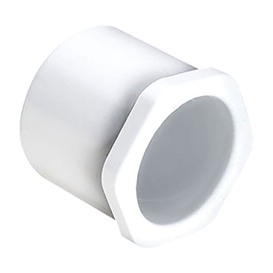 437-668  Busher Reducer 437-668 Series White Sch 40 PVC 12 in. x 8 in. Spigot x Socket |  Spears