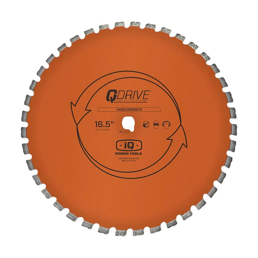 iQ Q-Drive 16.5 in. Arrayed Segmented Hard Concrete Silent Core Blade