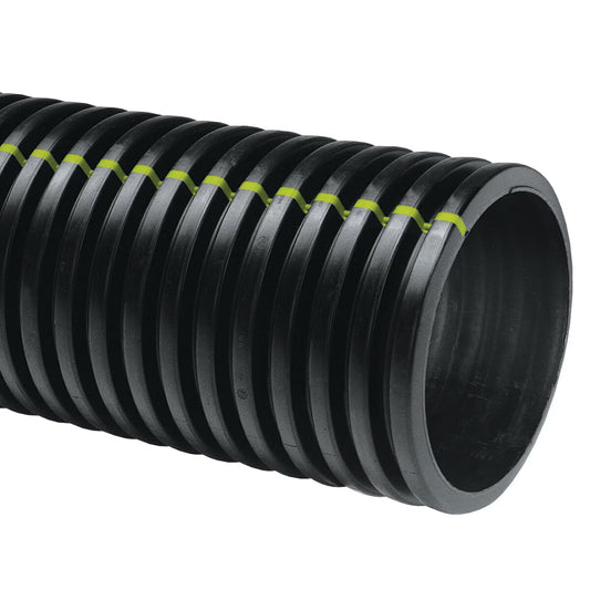 ADS 4 in. x 20 ft. N-12 Pipe Solid Plain End