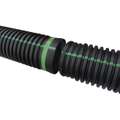 ADS N-12 Dual Wall Solid Pipe 4 in. x 20 ft. w/ Coupler