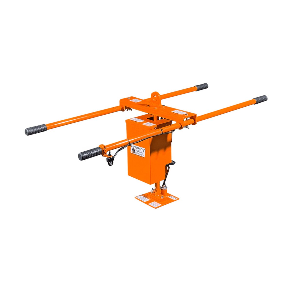 EZG Grip Hog Paver Placer 2-Person Handle Kit Excavator Mount - Vacuum & Battery Compatible