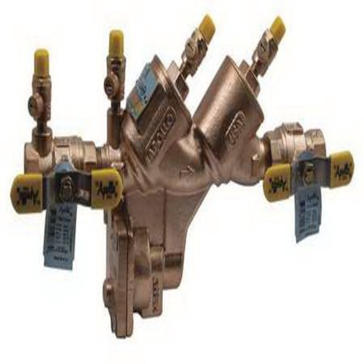 4A-LF-205-A-2F  Apollo 4A Reduced Pressure Backflow Preventer Lead Free 1 in. w/Stainless Steel Handle |