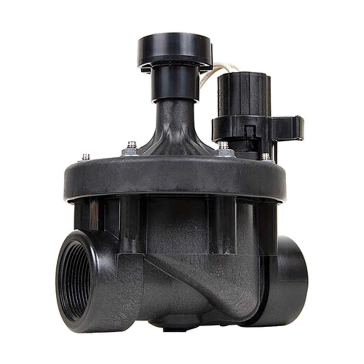 Rain Bird PEB Industrial Valve Plastic w/ IVM Solenoid w/ Flow Control 2 in. FIPT