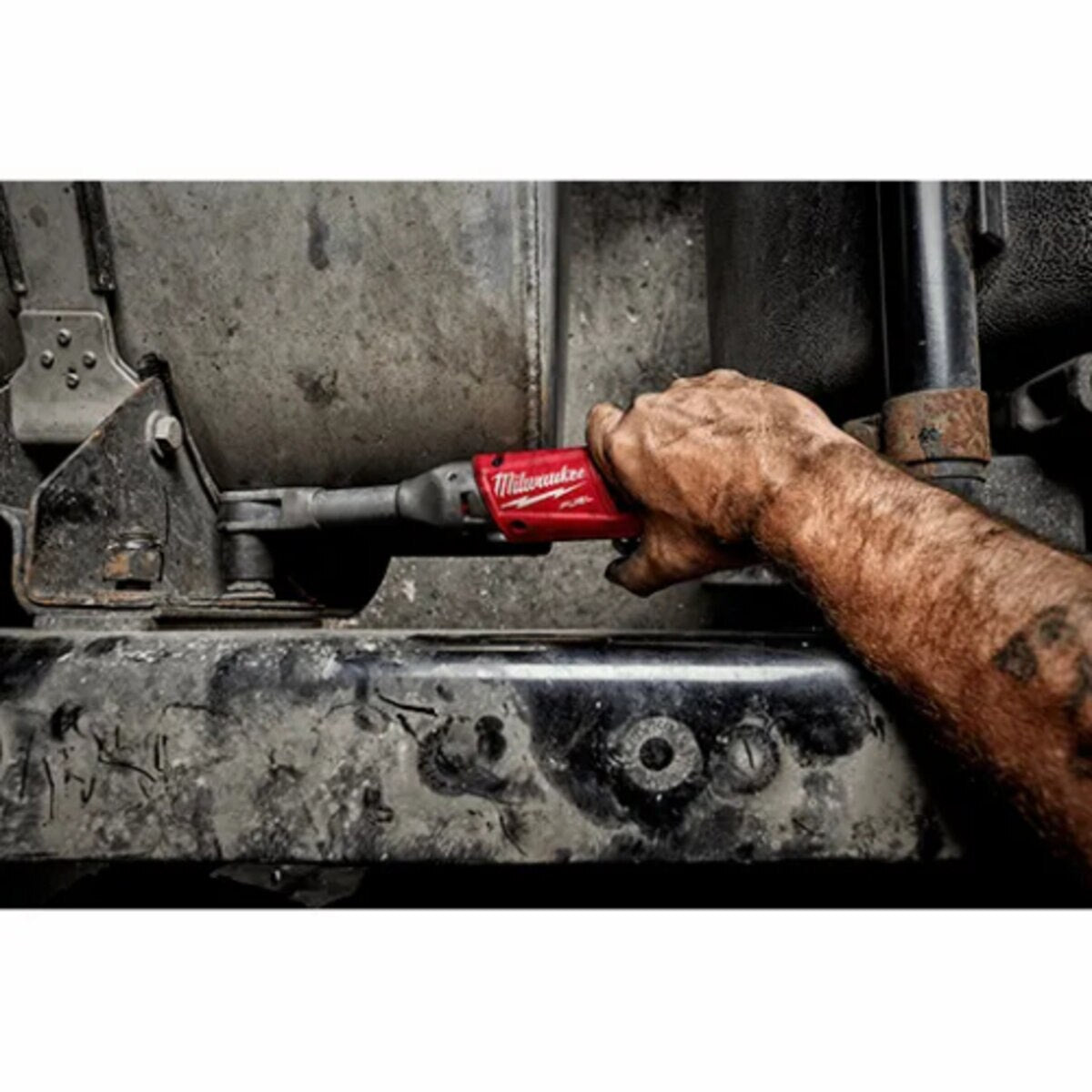 Milwaukee Fuel 3/8 in. Long Reach Ratchet M12