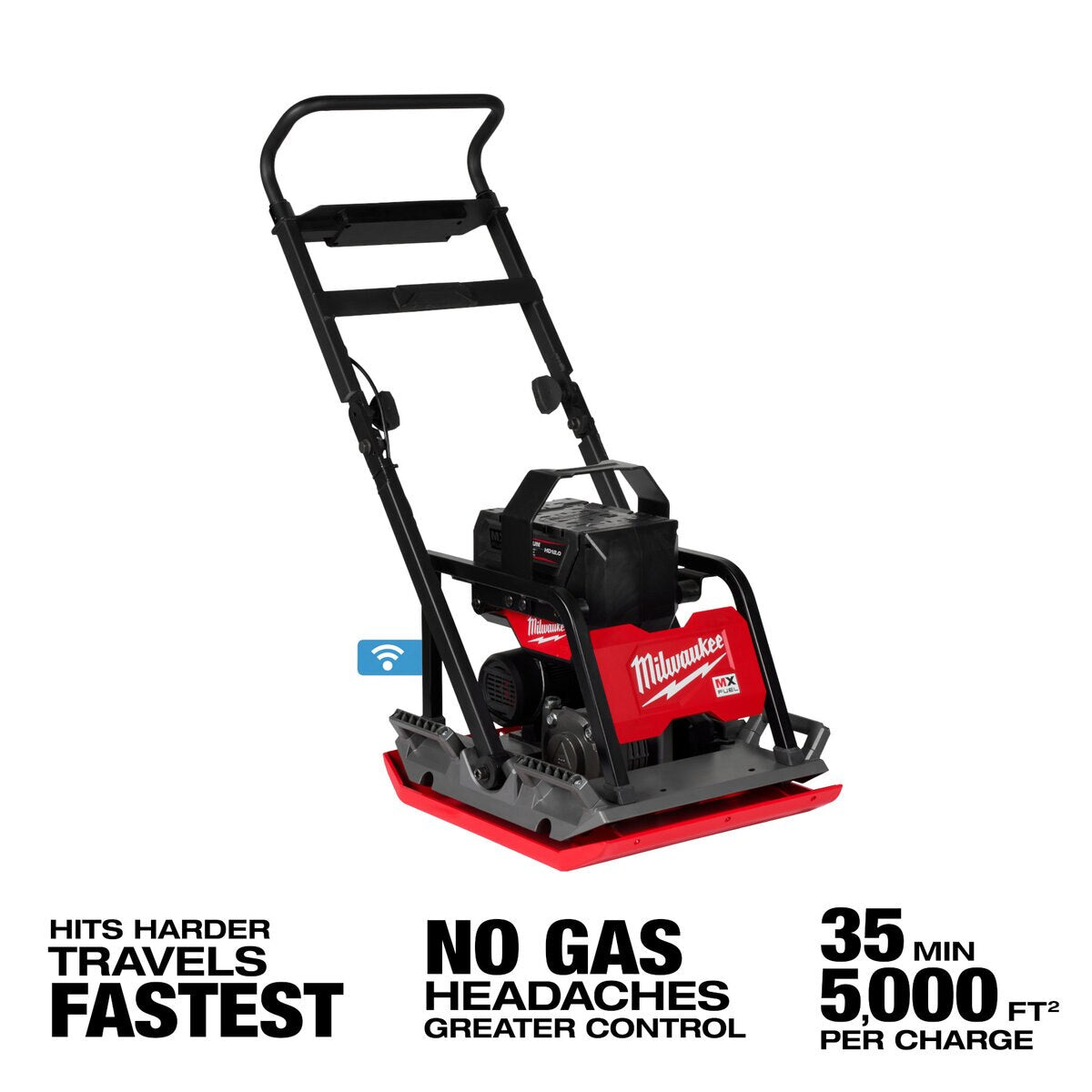 Milwaukee MX Fuel Forge 20 in. Plate Compactor Kit