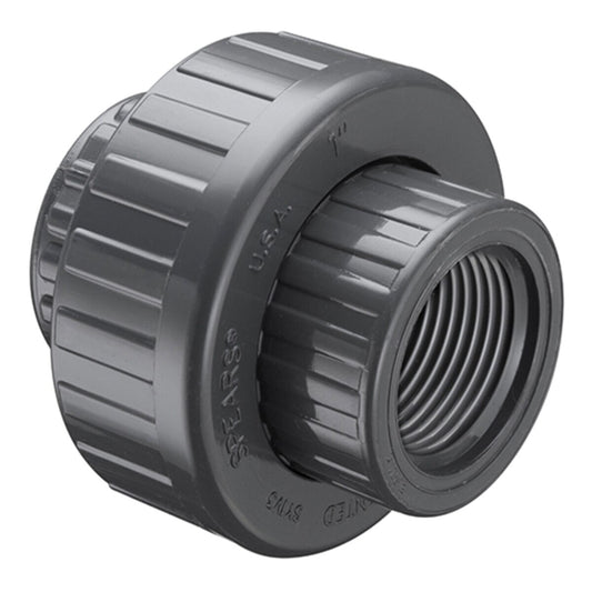 858-030 Sch 80 PVC Union (Old Style) 3 in. FIPT w/ FKM O-Rings | Spears