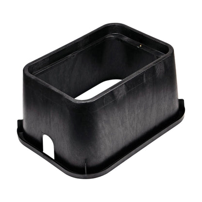 NDS Standard-Series Valve Box Jumbo Rectangle 13 in. x 20 in. x 12 in.H Black Box/Green Lid Overlapping ICV