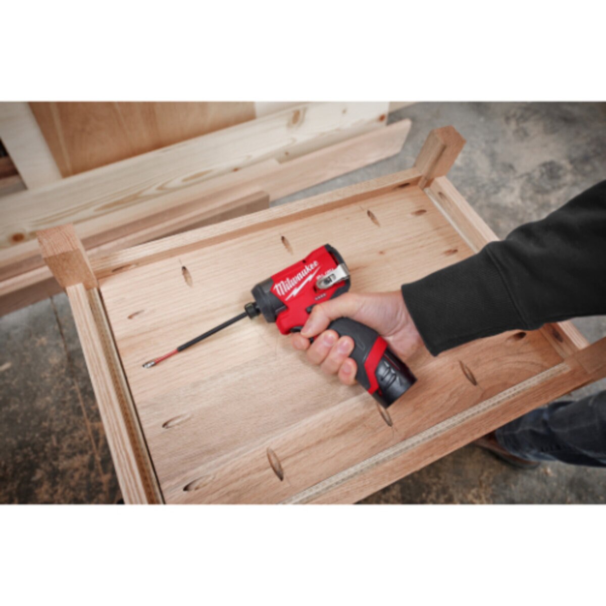 Milwaukee Fuel 1/4 In. Hex Impact Driver Kit M12