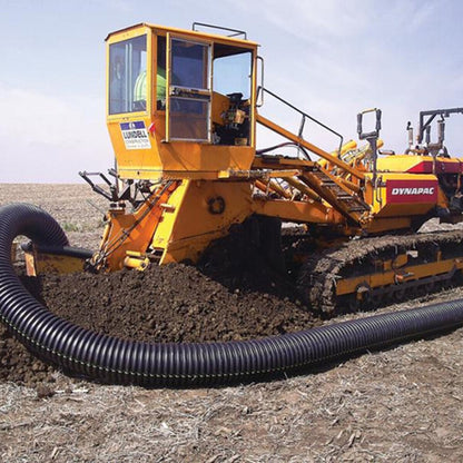 ADS 3 in. x 100 ft. Single Wall Pipe -Perforated w/ Sock