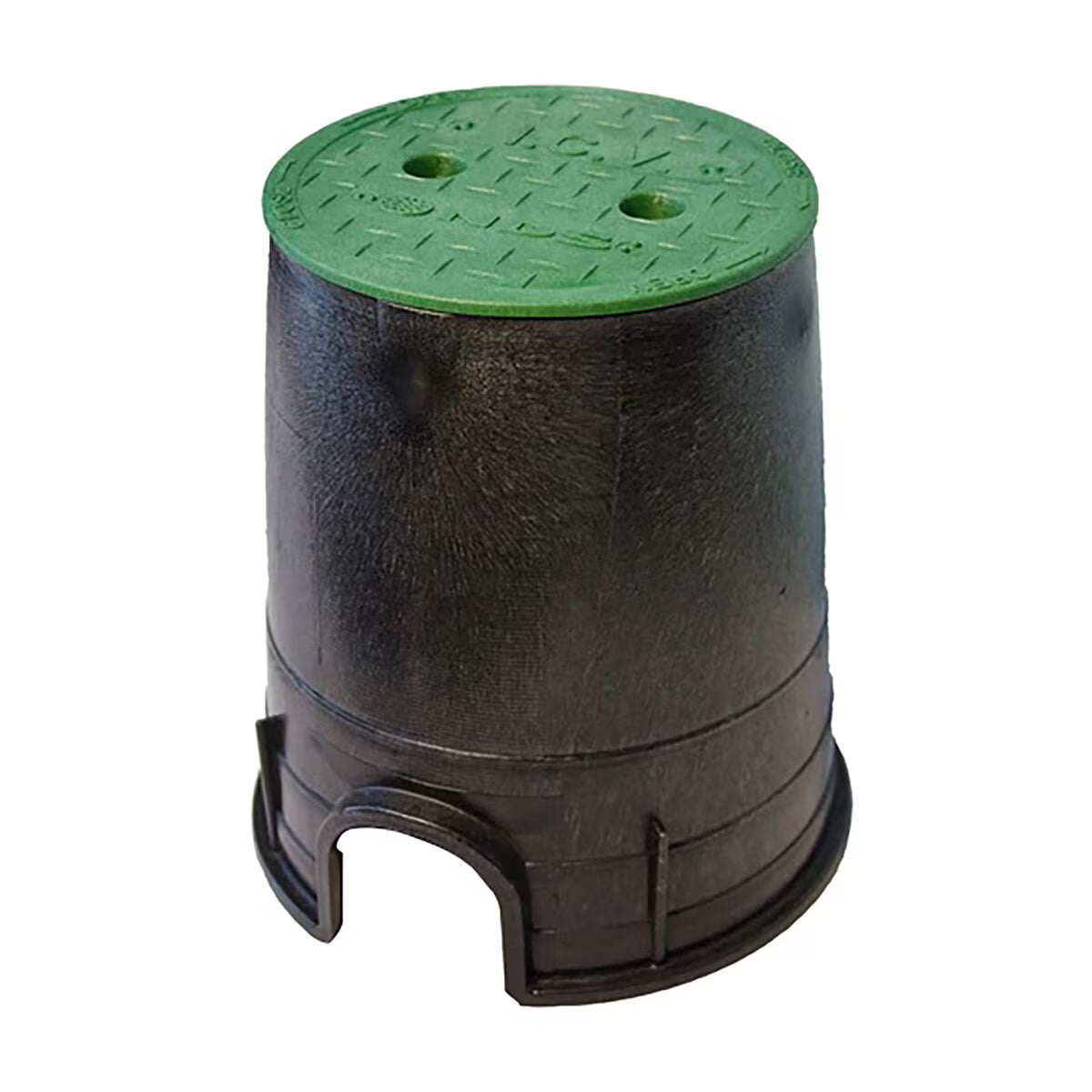Oldcastle Valve Box Black Round 6 in.