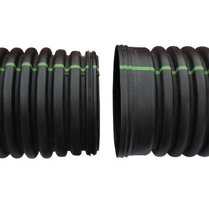 ADS Drain Pipe Dual Wall N-12 PL Solid 10 in. x 20 ft. L