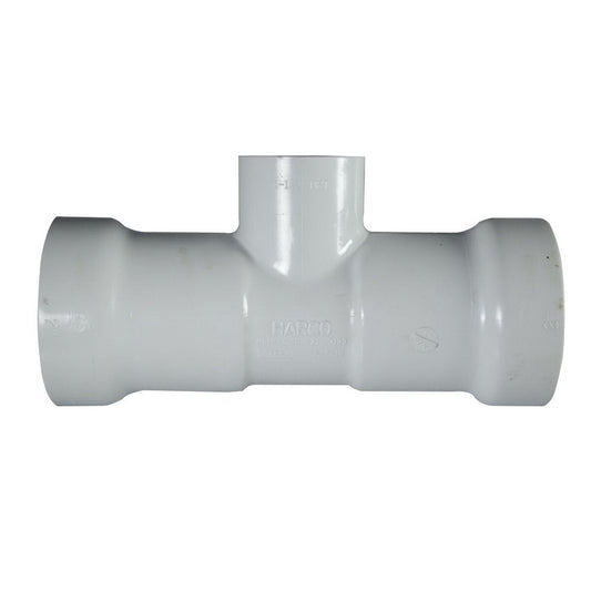 151-306 -Harco SDR-21 PVC Service Tee 3 in. x 1-1/2 in. Gasket x FIPT