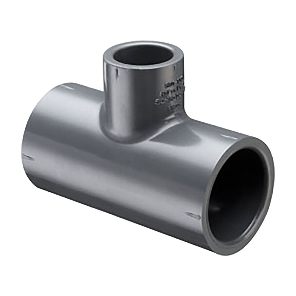 801-101  Spears Reducing Tee Sch 80 PVC 3/4 in. x 3/4 in. x 1/2 in. Socket